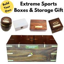 Extreme Sports Wooden Boxes, Post Box & Containers