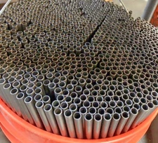 CP Titanium Round Tube .375" OD x .032" W x 19.75" (8 pieces)