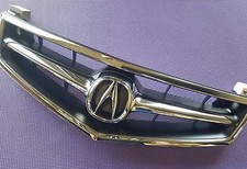 Fits 2006 2007 2008 Tsx Grill Grille W Oem Emblem Chrome Molding Hda7000b1e