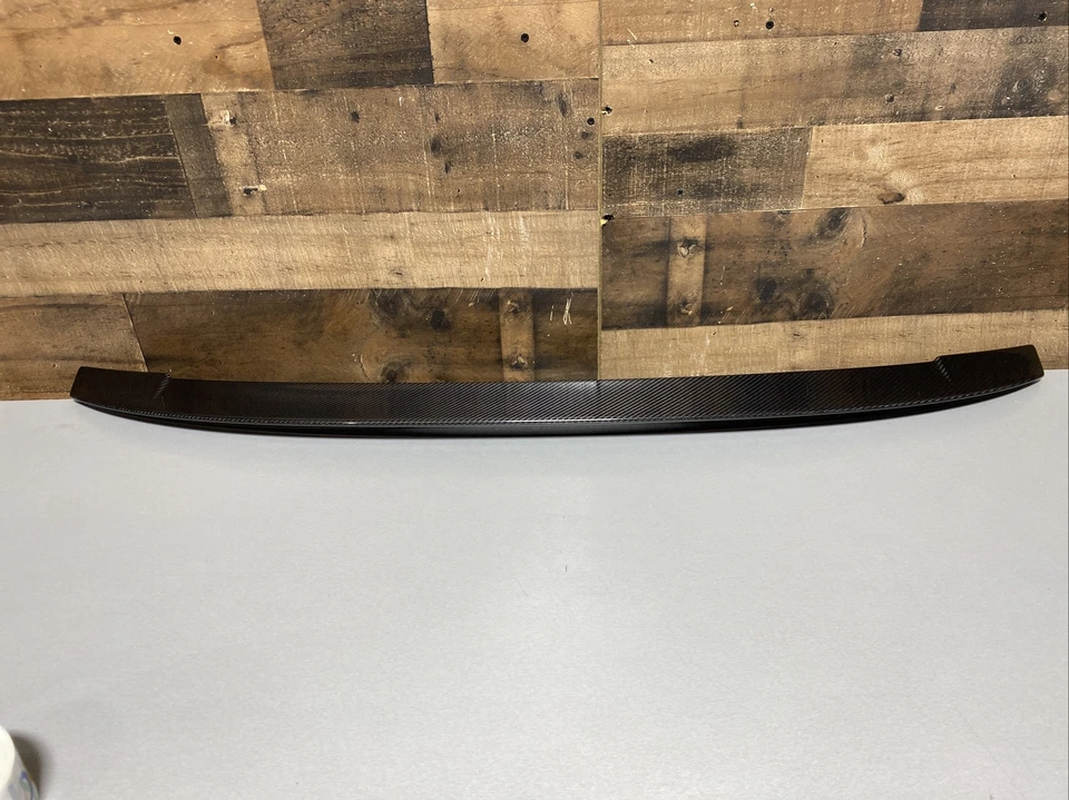 Alerón de arranque trasero de fibra de carbono para Audi A4 2017 2018-2021 Foto 2 de 4