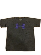 Under Armour Boys Heat Gear Short Sleeves Crew Neck Loose T Shirt Size YLG/JG/G