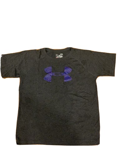 Under Armour Boys Heat Gear Short Sleeves Crew Neck Loose T Shirt Size YLG/JG/G