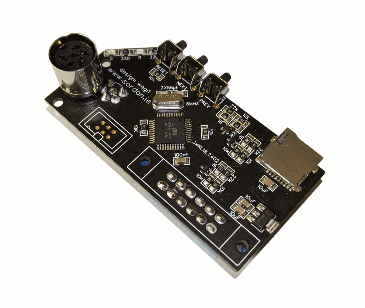 C64 SD2IEC Adapter SD Reader Commodore C64 C64C C64G ViC20 Serial