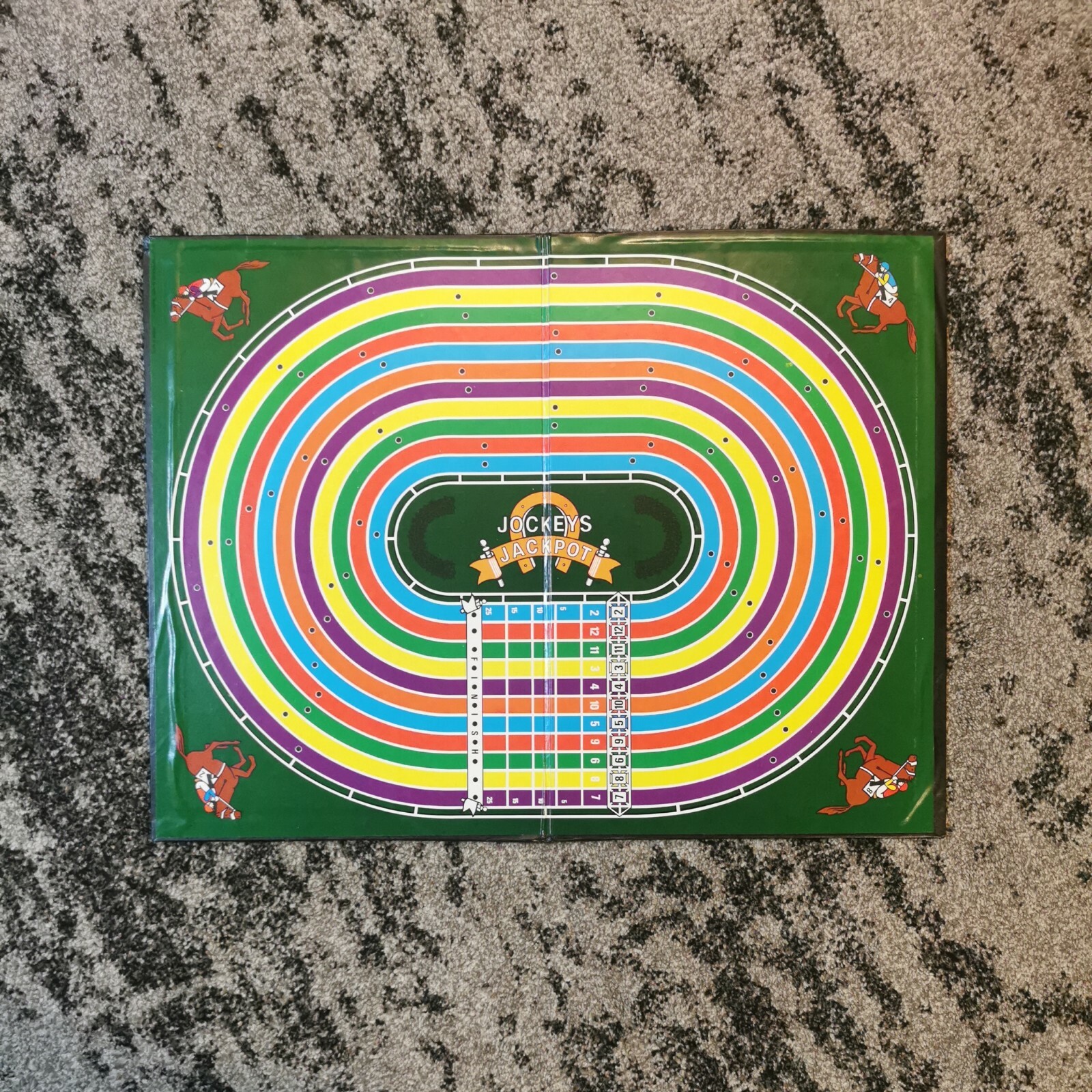 Jockeys Jackpot Horse Racing Board Game 100 Complete eBay