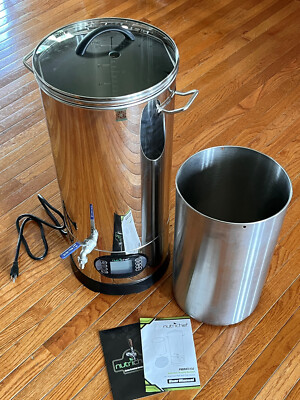 Home Beer Brewing Nutrichef All In One Programable Mash Boil Circulation Kettle
