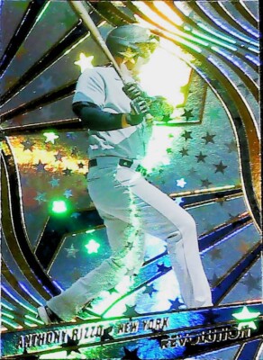 2022 PANINI CHRONICLES REVOLUTION ASTRO #87 ANTHONY RIZZO YANKEES