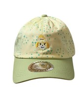 Animal Crossing New Horizons Isabelle Strapback Baseball Cap Yellow Nintendo Hat