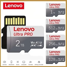 High Speed Lenovo Memory Card 1tb 2tb Micro Sd Card Class 10 Xc Tf Card Adapter