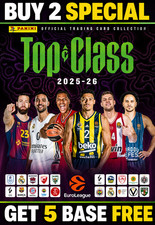 choose your cards panini euroleague top class 2025/26