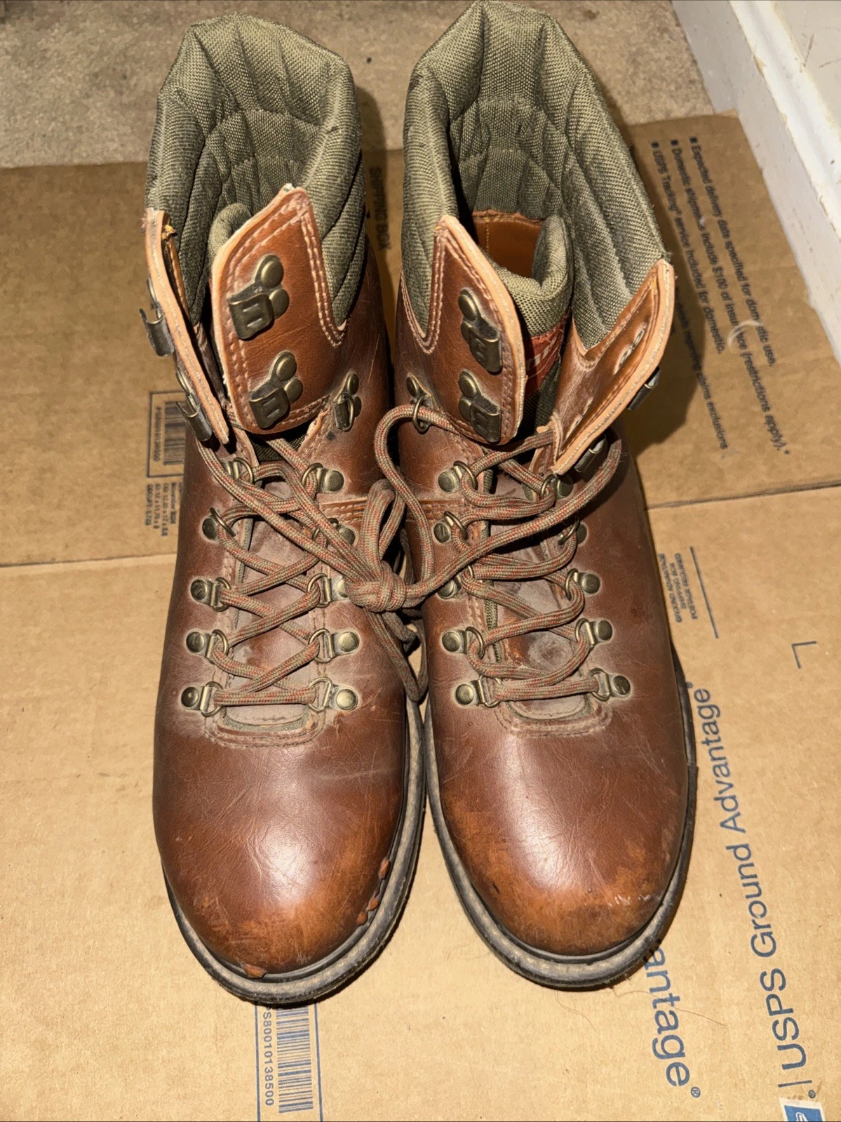 Simms Freestone Wading Fly Fishing Felt Sole Boots Mens Sz 12 Brown