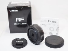 Excellent Condition Canon RF 28mm F2.8 STM Lens with Original Box Canon CN8881