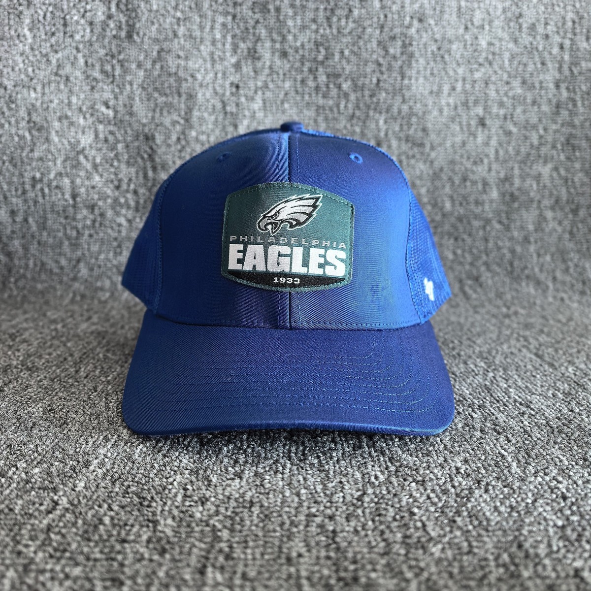 47 Brand Philadelphia Eagles NFL Trucker Hat Snapback Blue Cap