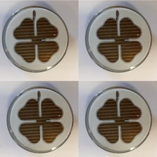 ALFA ROMEO MITO GIULIETTA 2010 - SET 4PZ. COPRIMOZZO CERCHI QUADRIFOGLIO ORO