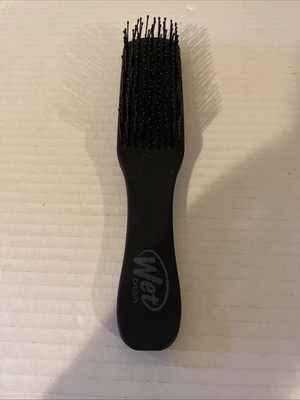 Wet Brush Detangling Hair Brush for Men, Black, Stimulates Scalp & Beard
