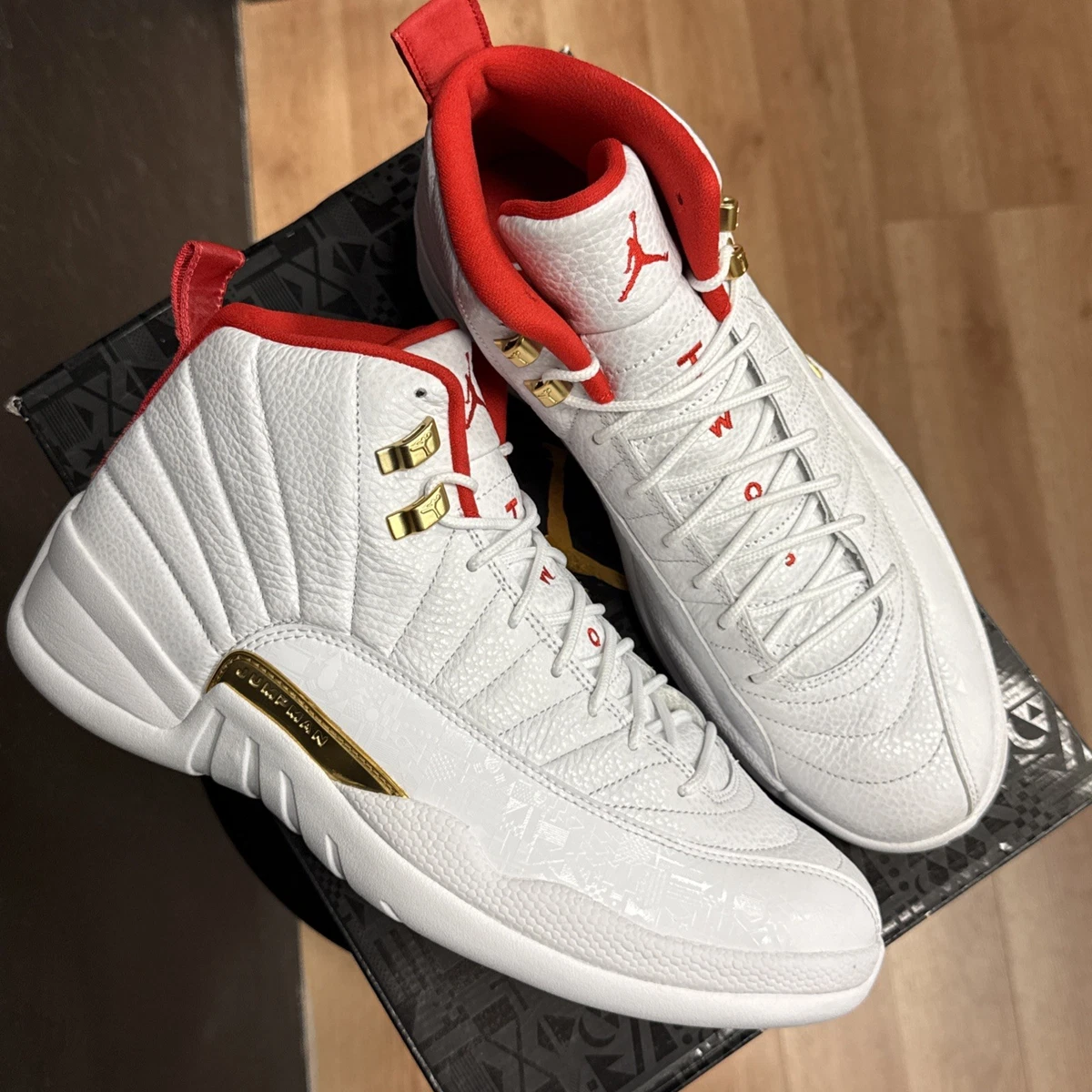 Jordan 12 Retro FIBA for Sale - Authenticity Guaranteed - eBay