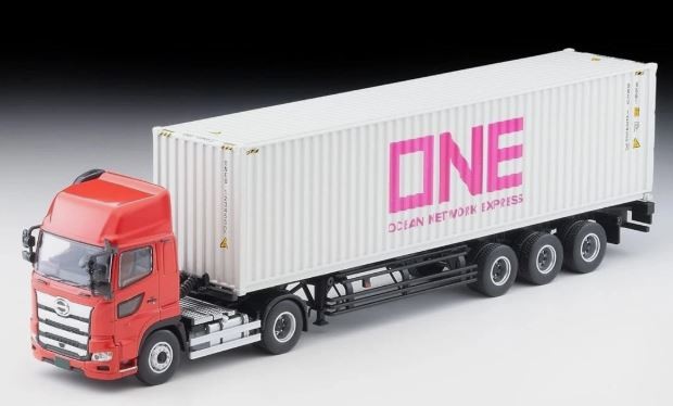 TOMICA HINO Profia 4x2 camion idéal pour créer un diorama de port maritime 1/64