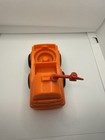 Fisher-Price Orange Plastic Fire Truck Toy Vehicle w/ Black Wheels — photo 4