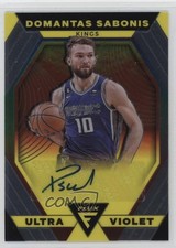 2022-23 Panini Flux Ultraviolet Signatures Domantas Sabonis #UVS-DSB Auto 1pe9