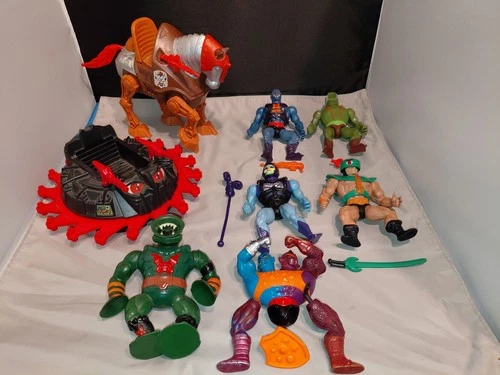 80's Masters of the Universe Action Figures Lot Vintage MOTU He-Man