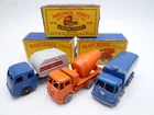 VINTAGE MATCHBOX LESNEY No.10c FODEN 15c DENNIS 26b FODEN & ORIGINAL BOXES 1960s