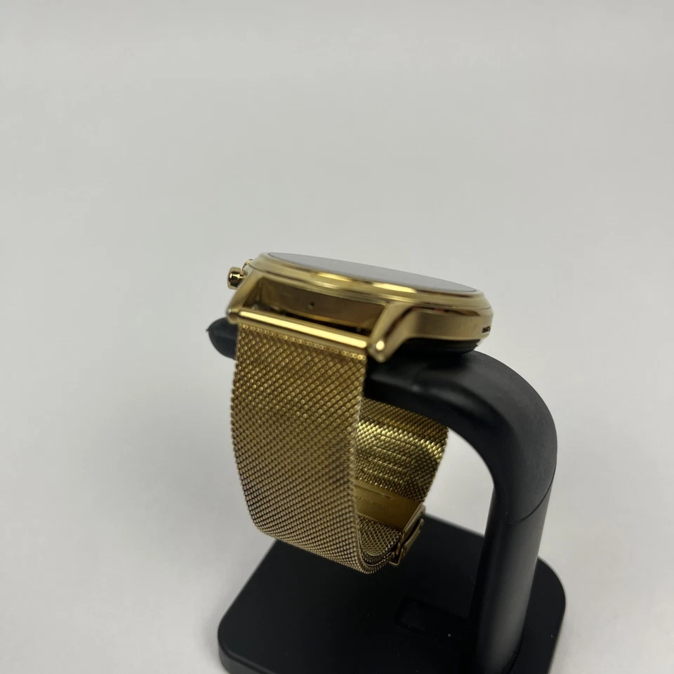 Fossil Gen 5 Carlyle (DW10F1)- GPS Gold 44mm SS Band - *WORKING* - Image 4 of 4