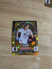 2026 Prizm Monopoly Fifa World Cup - Cindy Parlow #86 Gold Cracked Ice USA