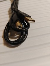 USB Printer - Scanner Cable A male to USB B male Looks Unused