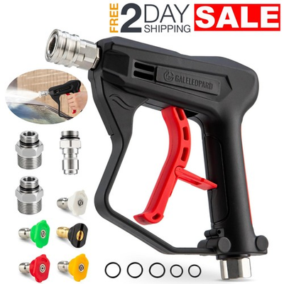 #ad #ad Pistola De Agua 1 4 Para Lavar Carros Pressure Washer 4350 PSI Con Boquillas Kit $31.22