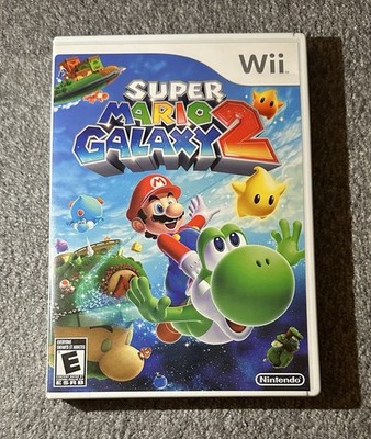 Super Mario Galaxy 2 (Nintendo Wii, 2010) - Complete In Box w/Manual & Inserts 