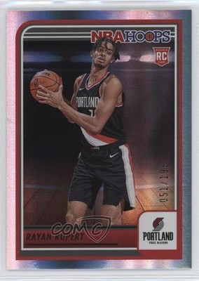 2023 Panini NBA Hoops Rookies Premium Box Set 51/199 Rayan Rupert Rookie RC 0c2