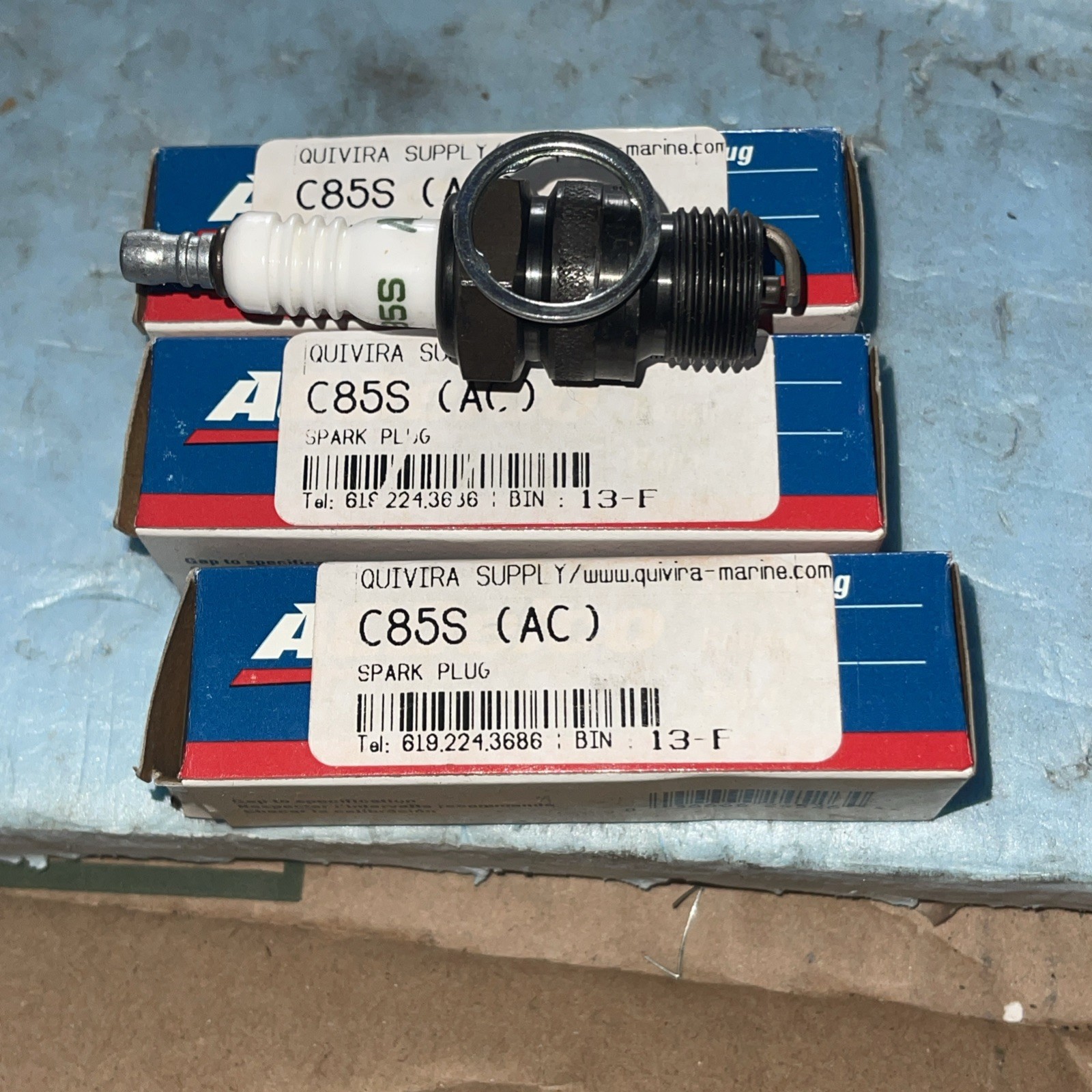 ACDELCO.IGNITION SPARK PLUG @3 P/N C85S.