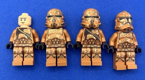 LEGO Star Wars Clone Trooper Minifigure Geonosis-incomplete