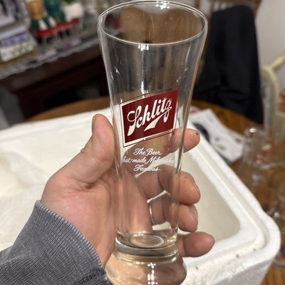 SCHLITZ----7''------BEER GLASS