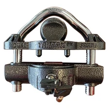 Trimax Universal Deluxe Dual Purpose Trailer Coupler Lock w/ Integrated U-Lock