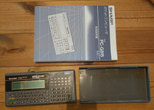 RARE SHARP Pocket Computer PC-G815 C-LANGUAGE SOLD AS-IS Made in Japan