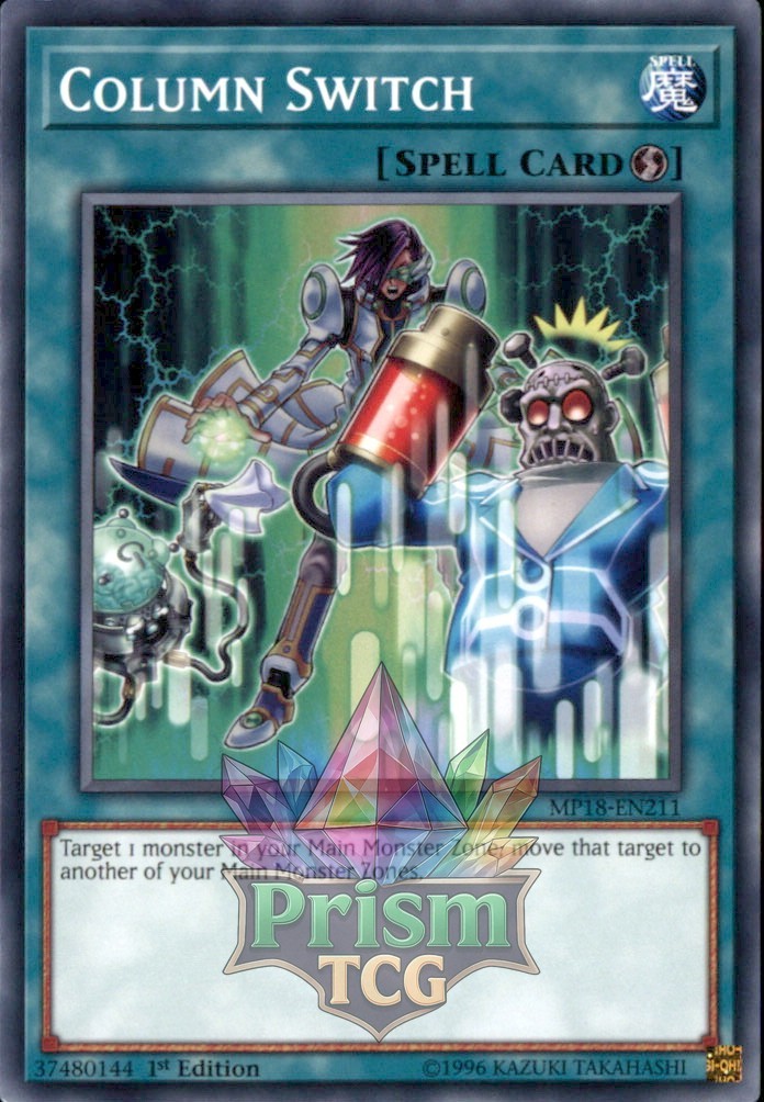 1st Ed Column Switch MP18-EN211 Yugioh