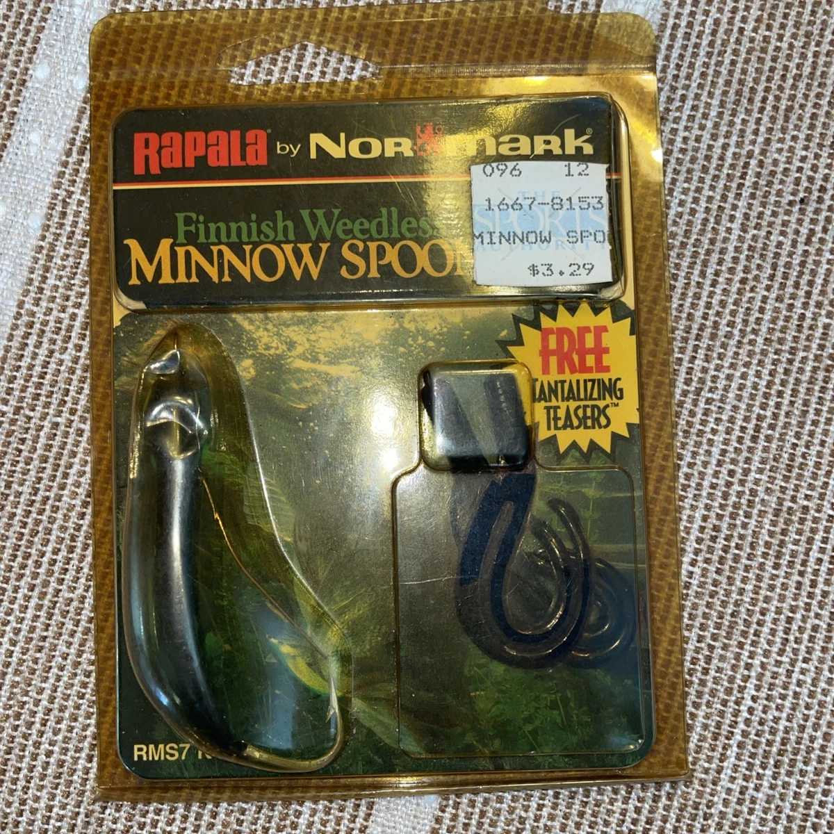 Cuillère Pêche Rapala Weedless Finnish Minnow Spoon RMS-7 – 7 Cm 15g