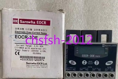 1 PCS NEW Original Sanhe Electronic Digital Display Overcurrent Relay E0CR-3DE #