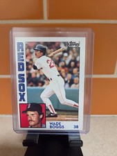 1984 Topps - Wade Boggs #30 Boston Red Sox-HOF