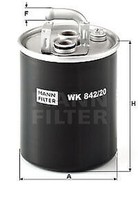 WK 842/20 Mann-Filter Kraftstofffilter FüR MERCEDES-BENZ