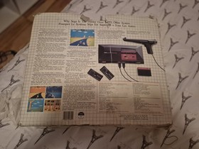 Sega Master System Console CIB w/ Box Light Phaser Hang-On Safari Hunt &ndash; Tested