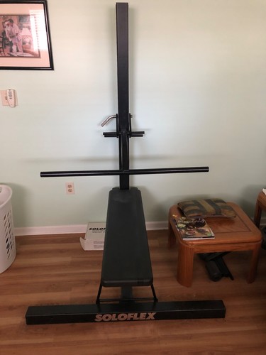 Soloflex Rack Soloflex Gym & Accessories Including Leg Extensions., Butterfly, 405 ...
