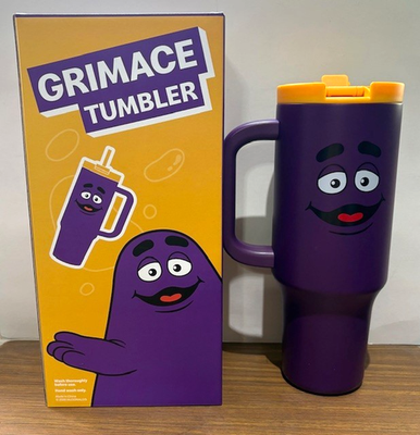 Singapore 2026 McDonald's Exclusive Grimace 40oz Tumbler Insulated