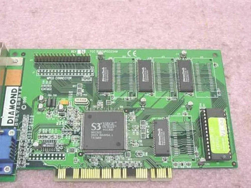 23030220-105 DIAMOND MULTIMEDIA SYSTEMS PCI Discret 3D 2000 S3 Virge H1E3DD 86C