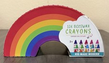 CRAYONS For Kids 3 KID MADE MODERN 126 BEESWAX School Supplies Box Crayons New