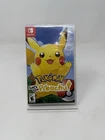 Pokemon Let's Go Pikachu - Nintendo Switch Game CIB Complete Tested Working
