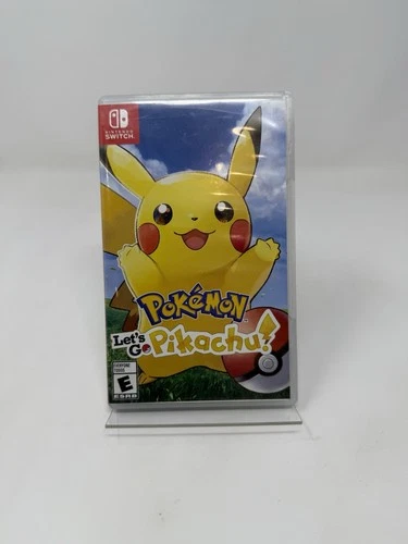 Pokemon Let's Go Pikachu - Nintendo Switch Game CIB Complete Tested Working