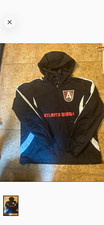 Wnba womens Atlanta Dream Hooded Pullover Basketball Jacket Black White Red 