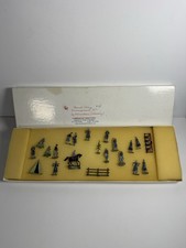 Antique Ernst Heinrichsen Nuremberg Flat Tin Figures Napoleonic Cavalry Soldiers