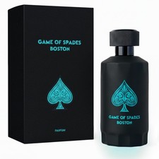 Jo Milano Game of Spades Boston Parfum Spray | 3.4 oz (100ml) | Sweet Musky A...